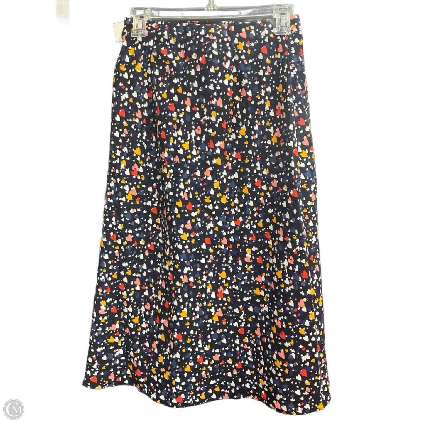 Skirt Midi By Loft In Multi-colored, Size: Xs