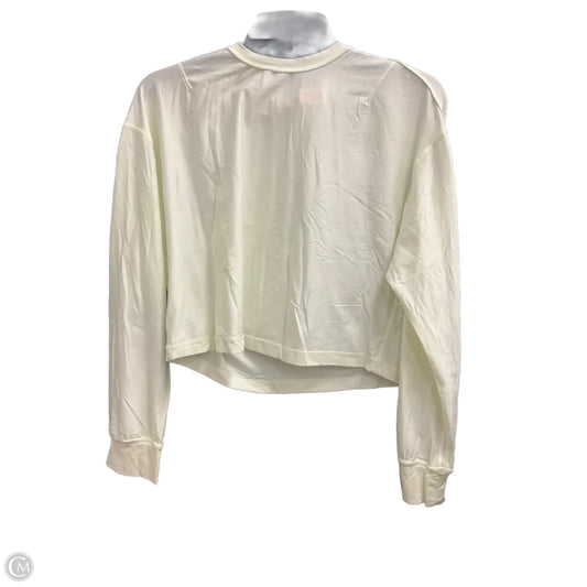 Athletic Top Long Sleeve Crewneck By Lululemon In Yellow, Size: S
