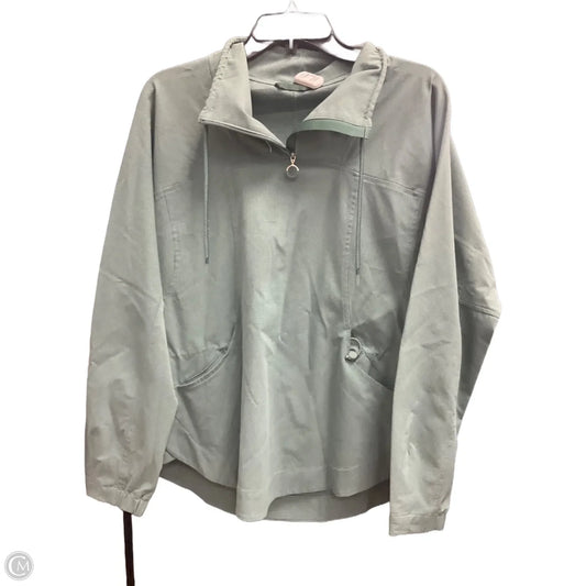 Athletic Jacket By Lululemon In Green, Size: 4