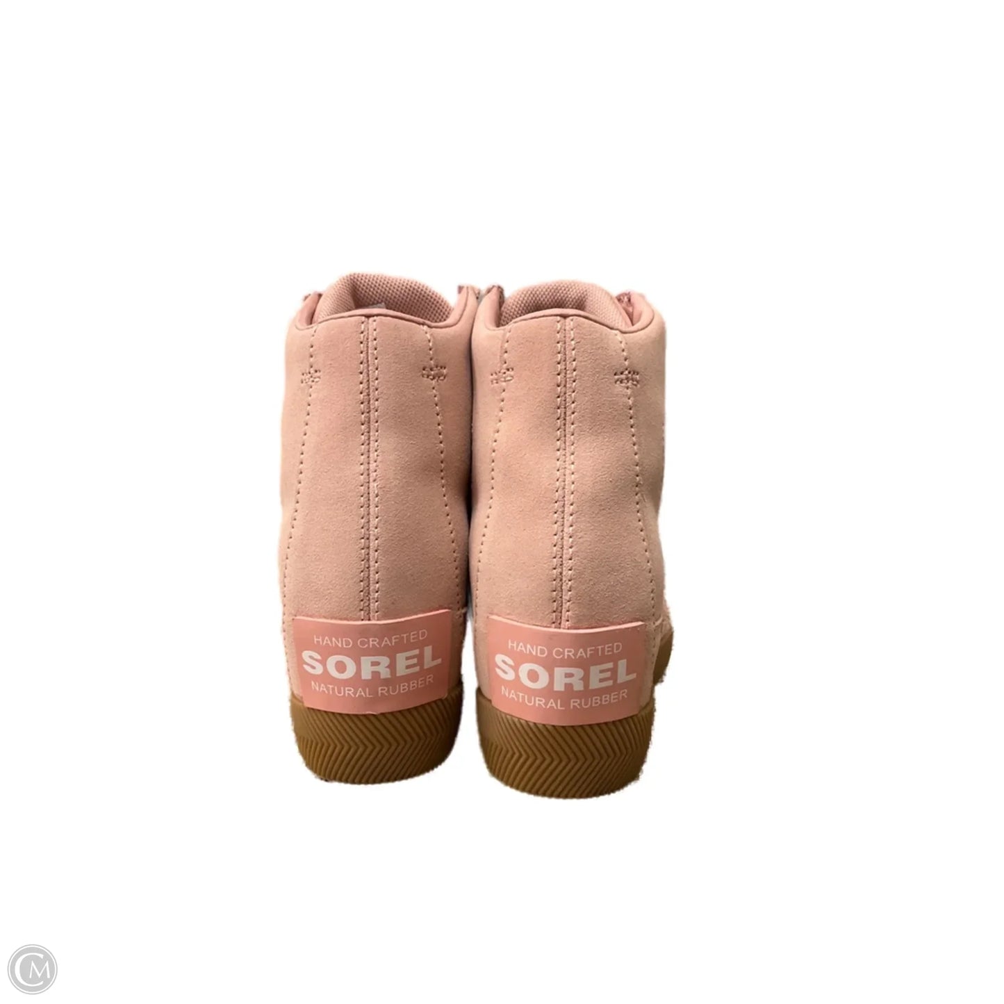 Boots Ankle Heels By Sorel In Pink, Size: 6