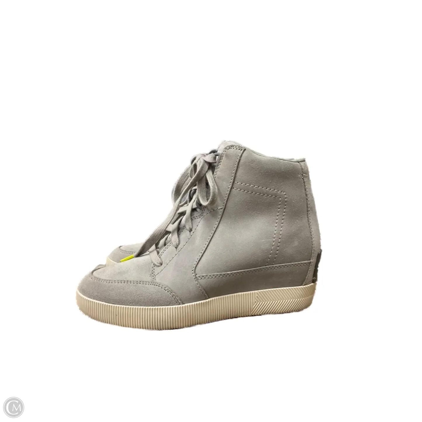 Boots Ankle Heels By Sorel In Grey, Size: 6