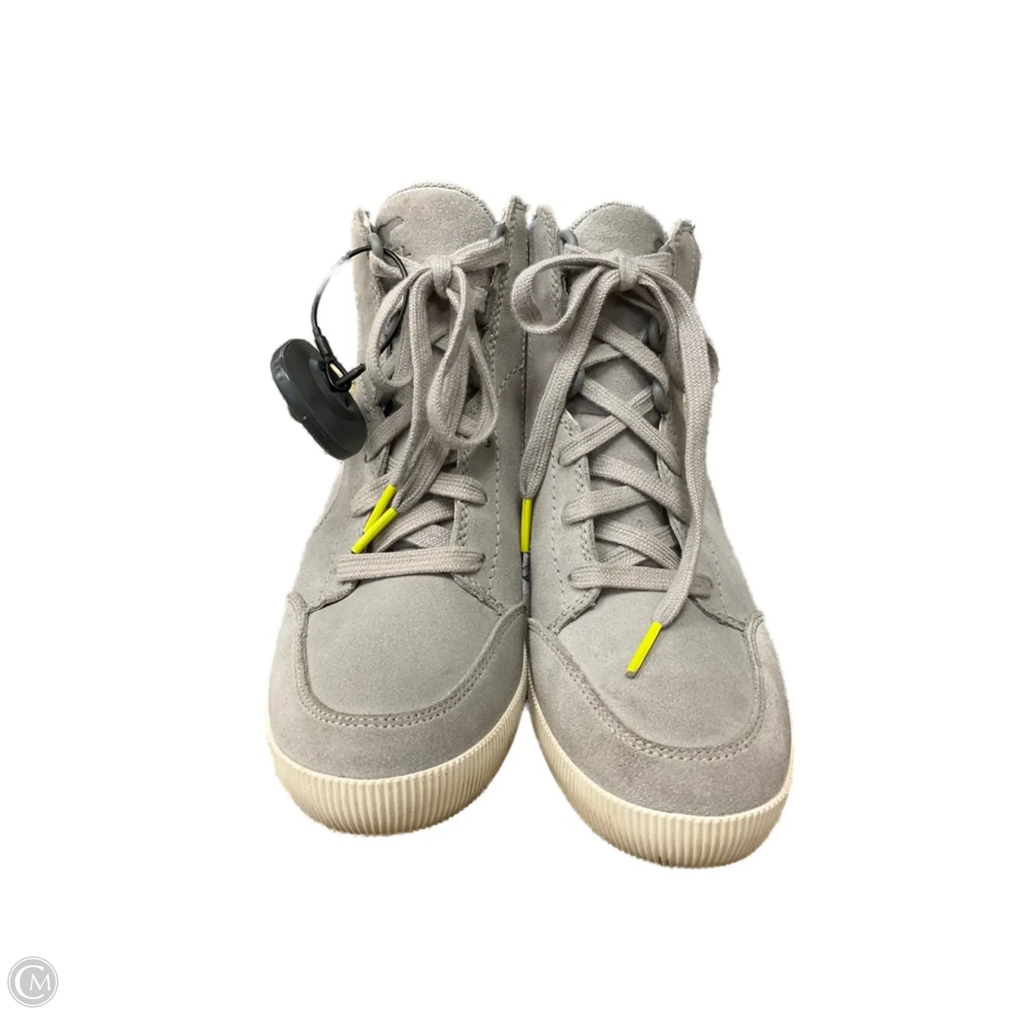 Boots Ankle Heels By Sorel In Grey, Size: 6