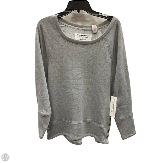 Top Long Sleeve By The Sweatshirt Project In Grey, Size: S