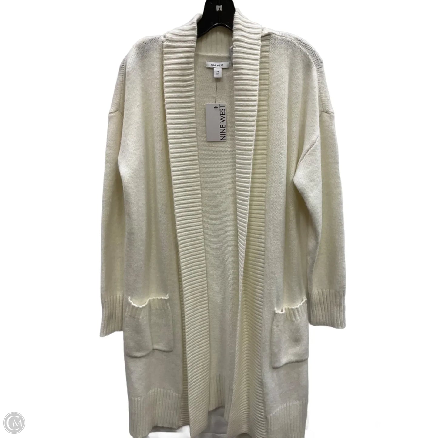 Sweater By Nine West In White, Size: M
