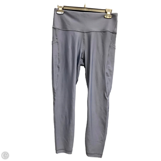 Athletic Leggings By Athleta In Navy, Size: M