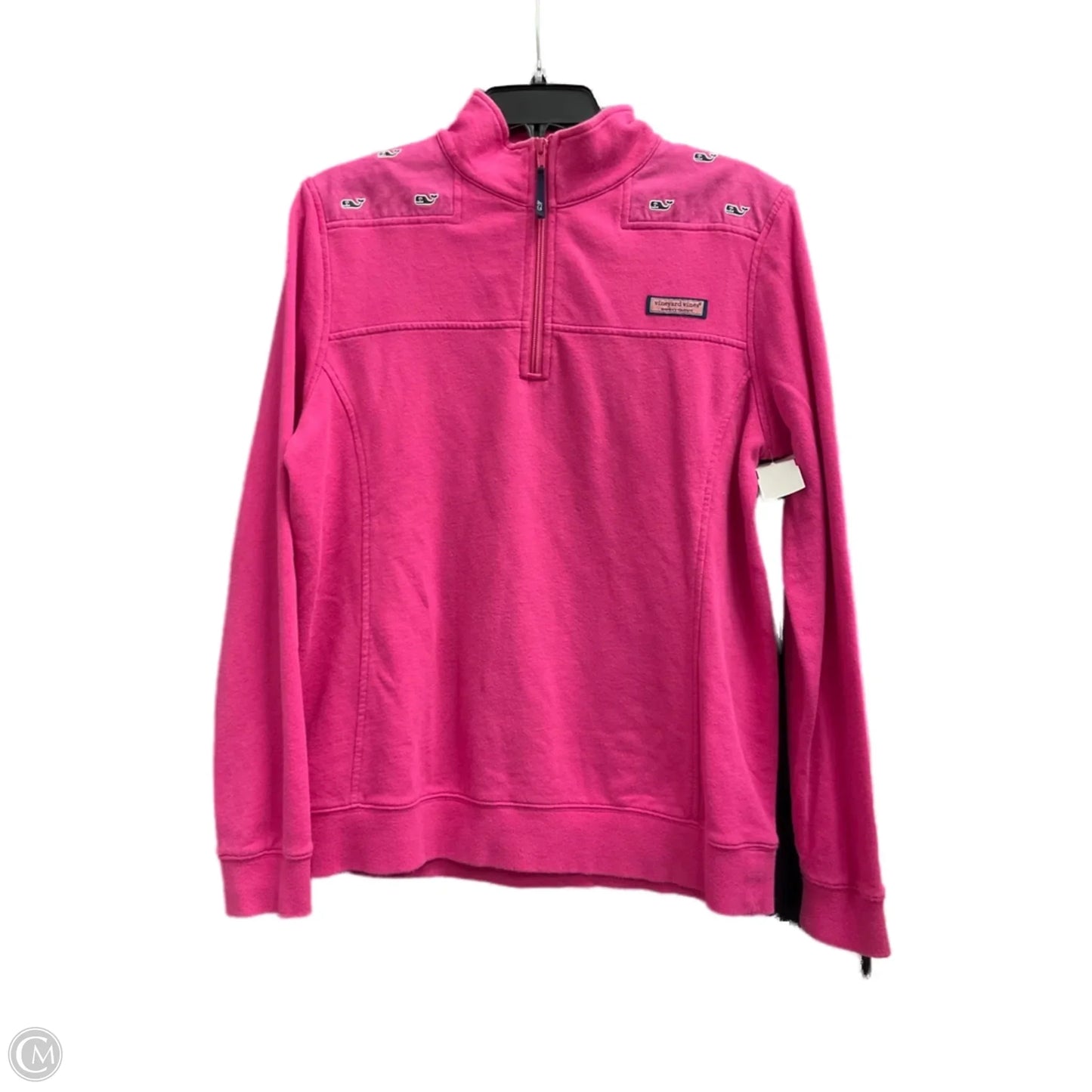 Top Long Sleeve By Vineyard Vines In Pink, Size: M