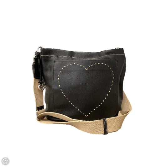 Crossbody Leather By Brighton, Size: Medium