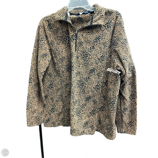 Athletic Fleece By Lands End In Animal Print, Size: Xl