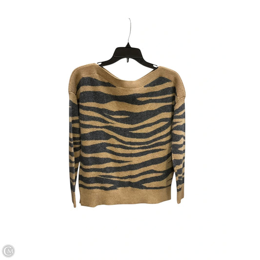 Sweater By Loft In Animal Print, Size: Xs