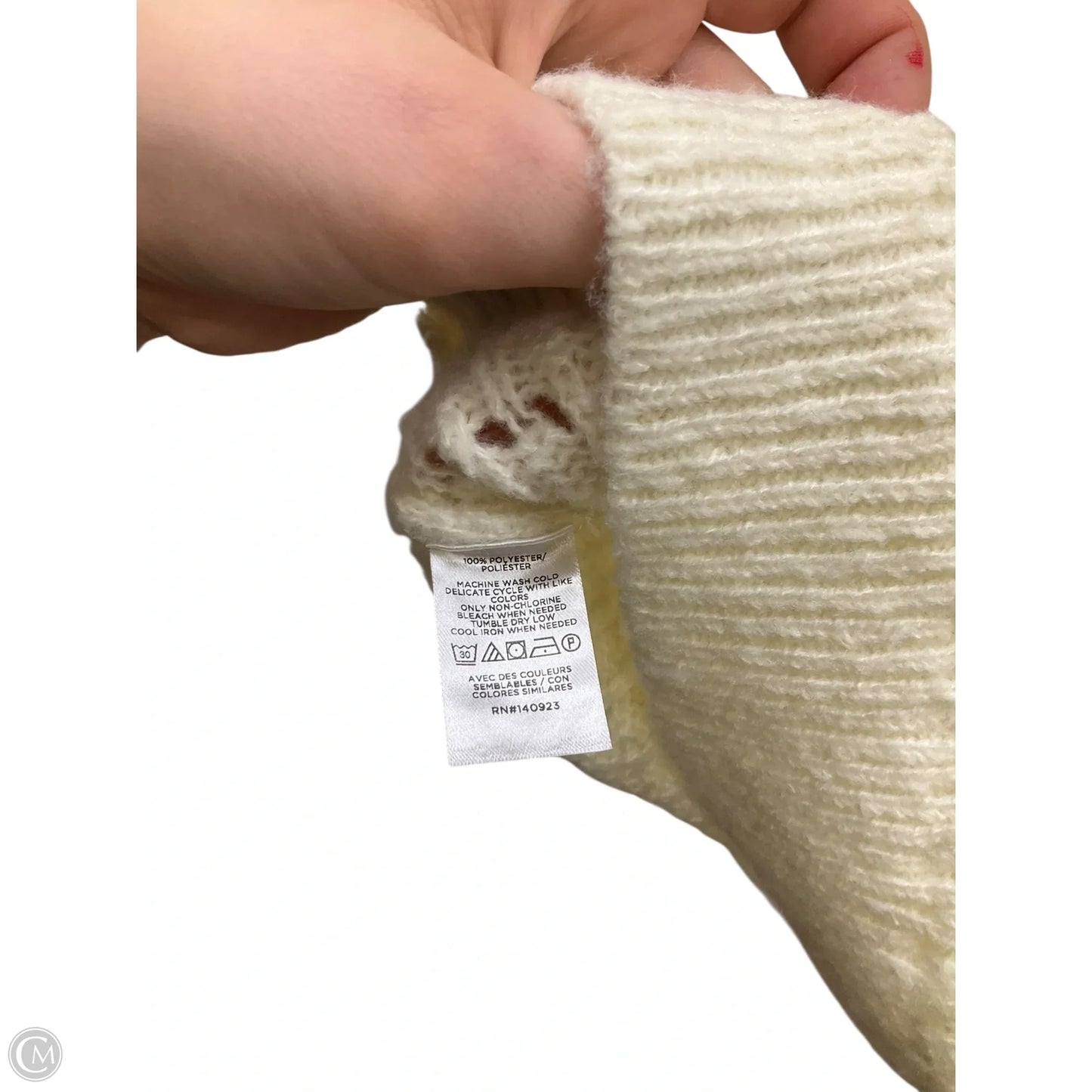 Sweater By Loft In White, Size: M