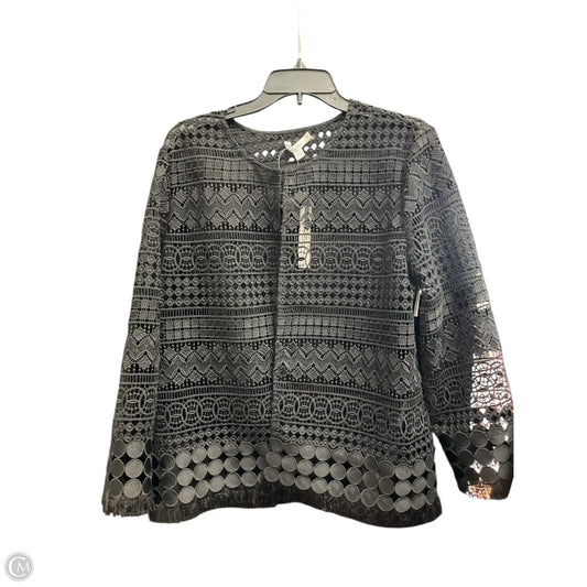 Cardigan By Chicos In Black, Size: L