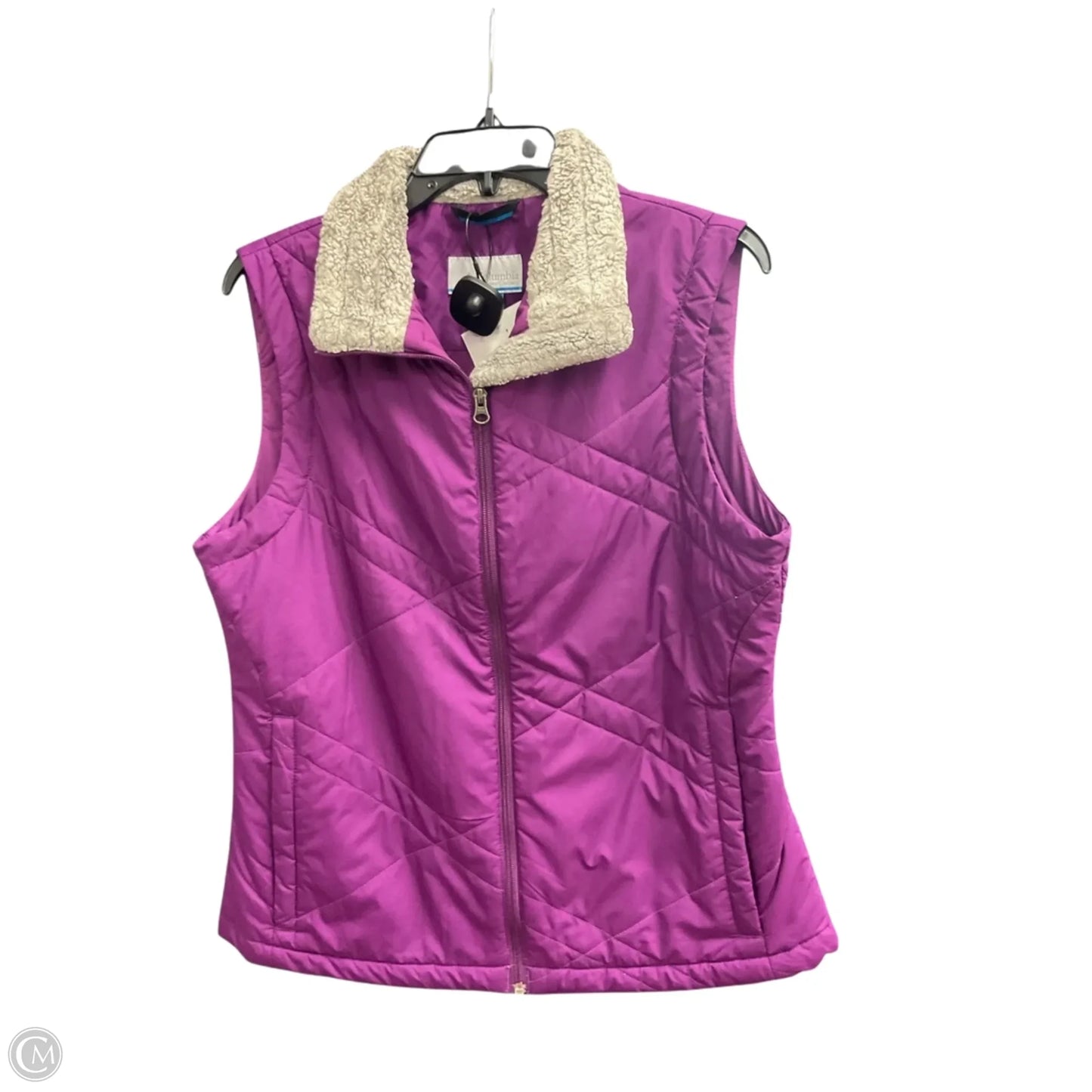 Vest Puffer & Quilted By Columbia In Purple, Size: L