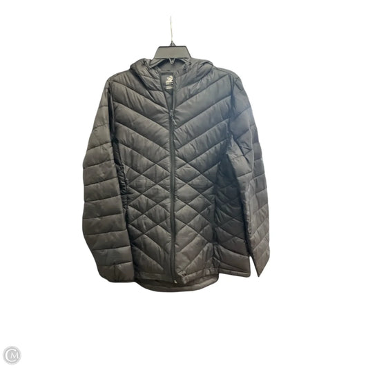Coat Puffer & Quilted By Zero Xposure In Black, Size: L