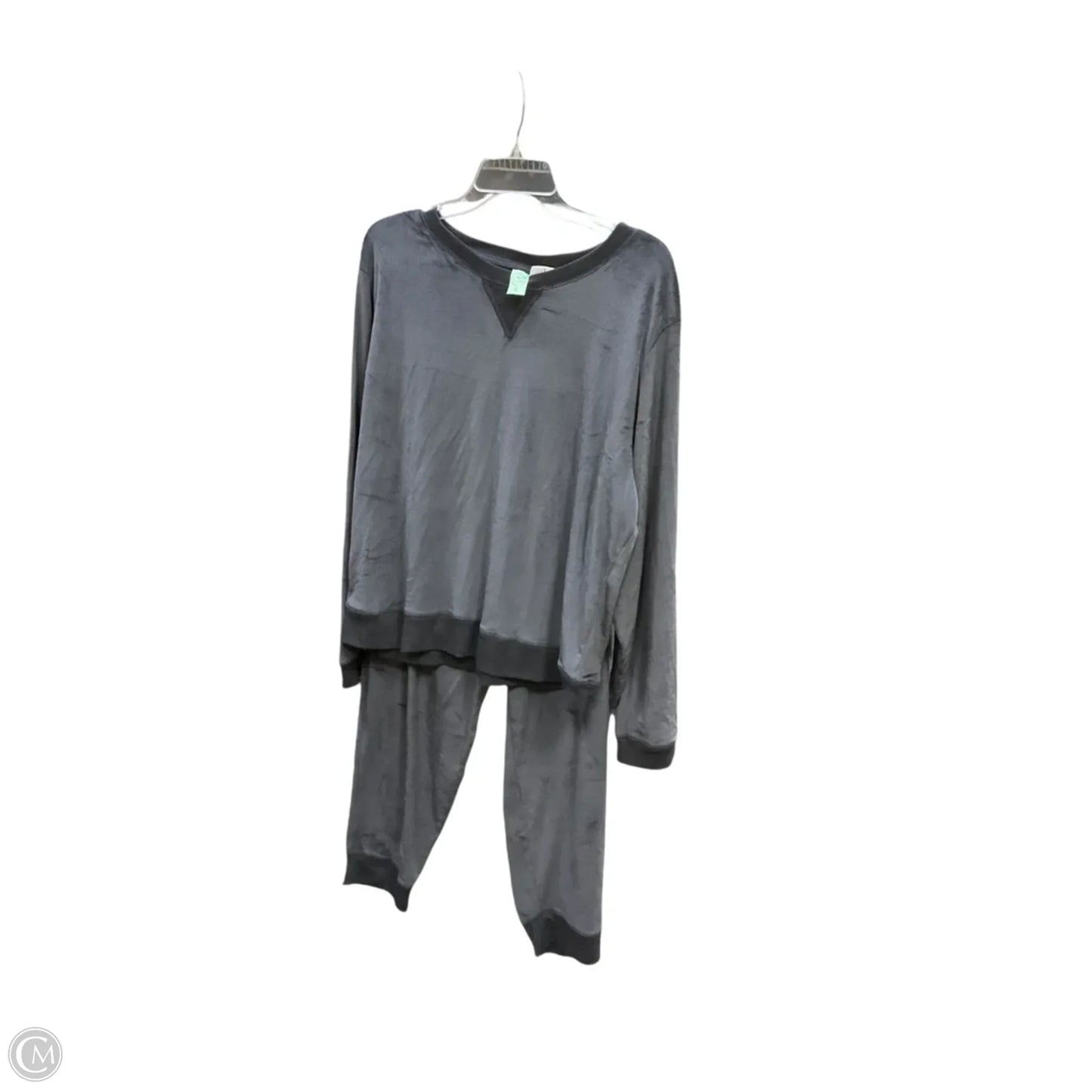 Pajamas 2pc By Clothes Mentor In Grey, Size: Xl