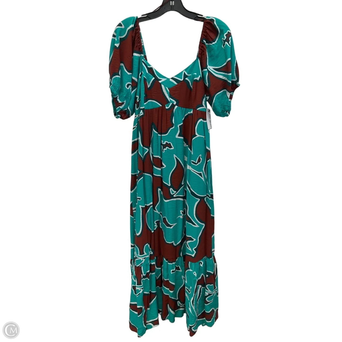 Dress Casual Maxi By Nine West In Blue, Size: M