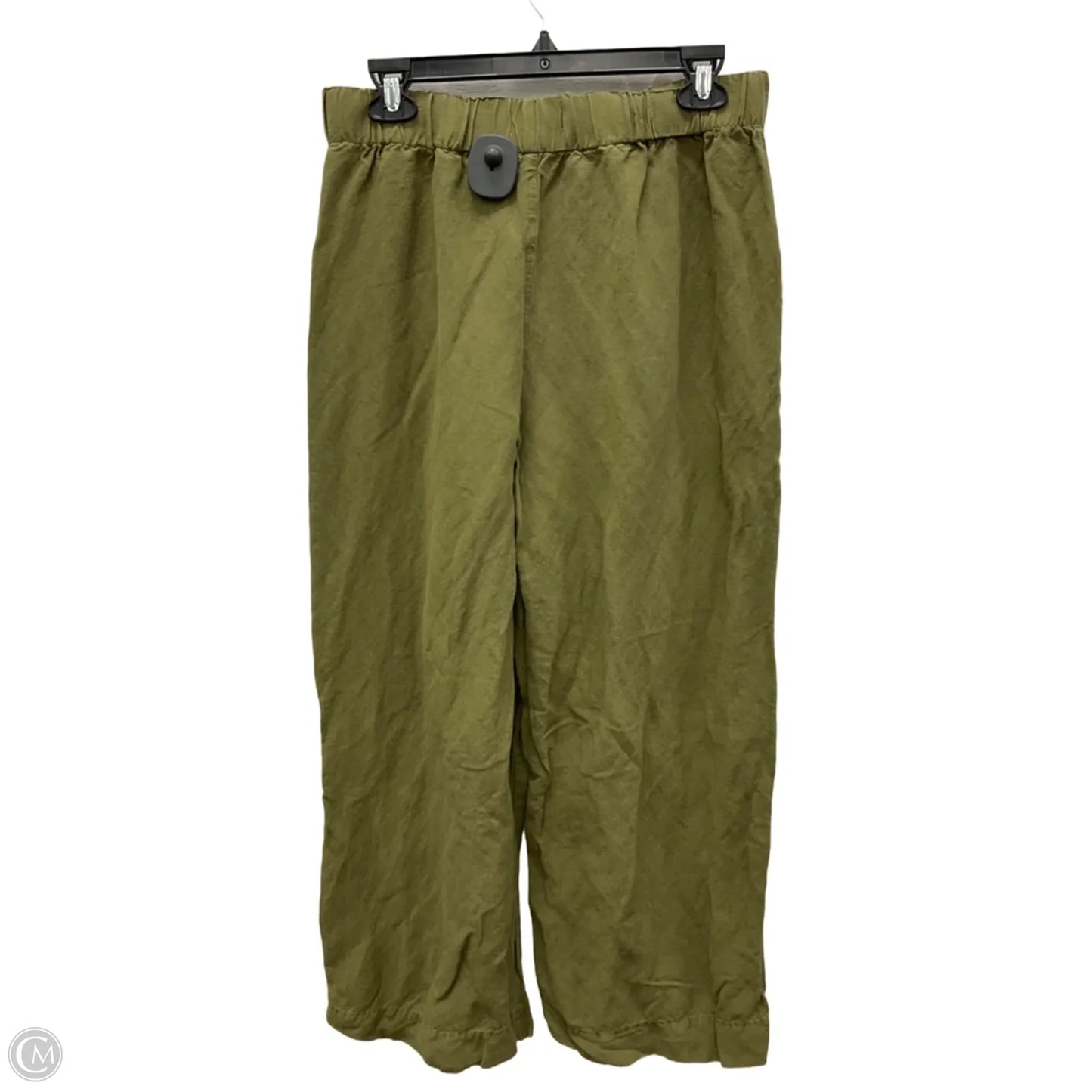 Pants Linen By Madewell In Green, Size: M