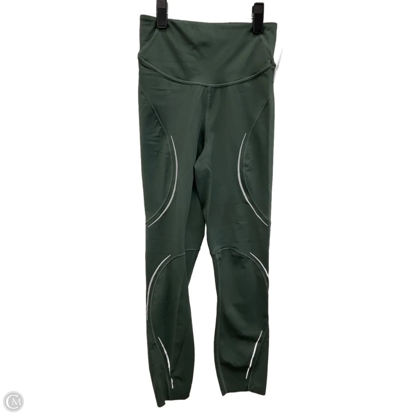 Athletic Leggings By Lululemon In Green, Size: Xs