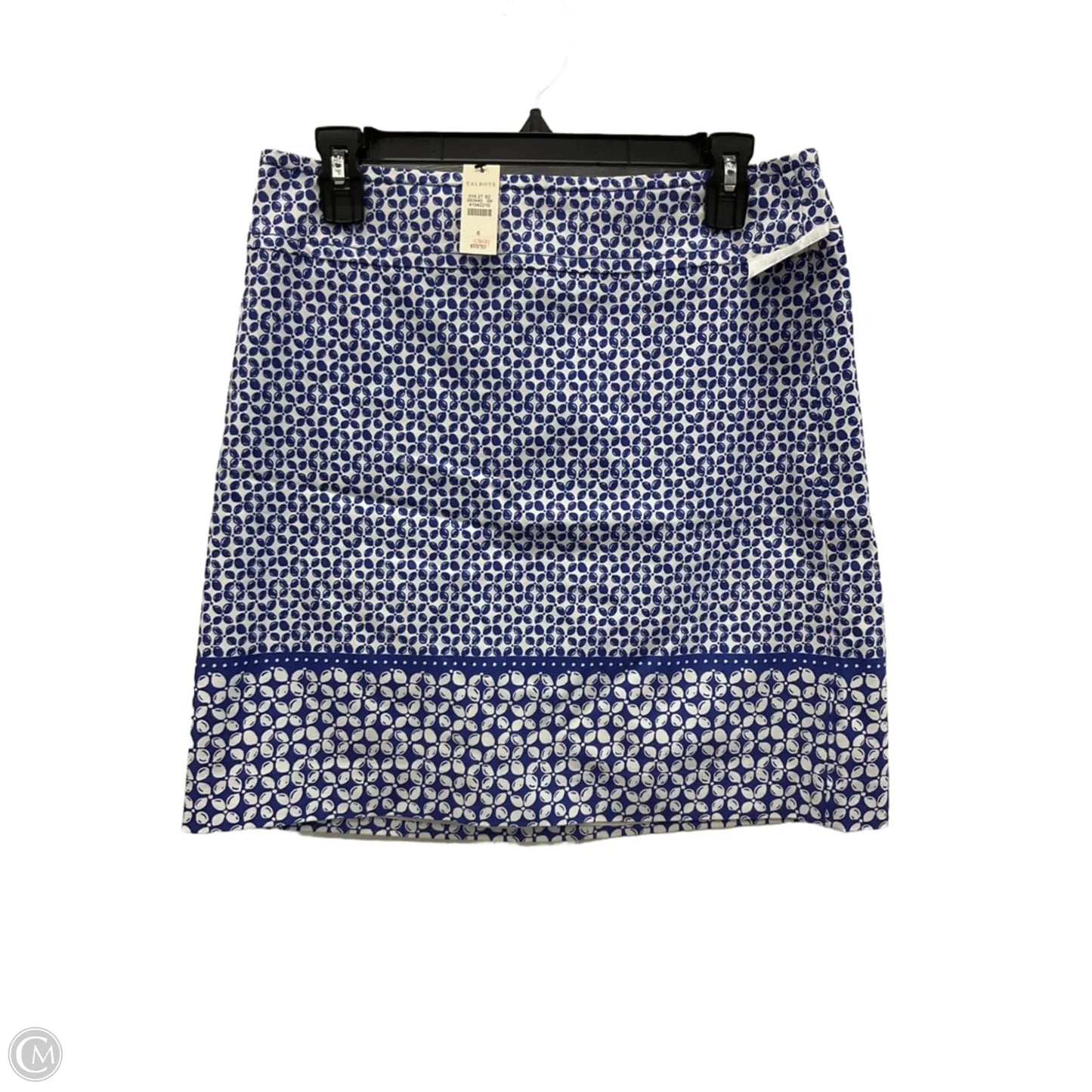 Skirt Midi By Talbots In Blue, Size: 6