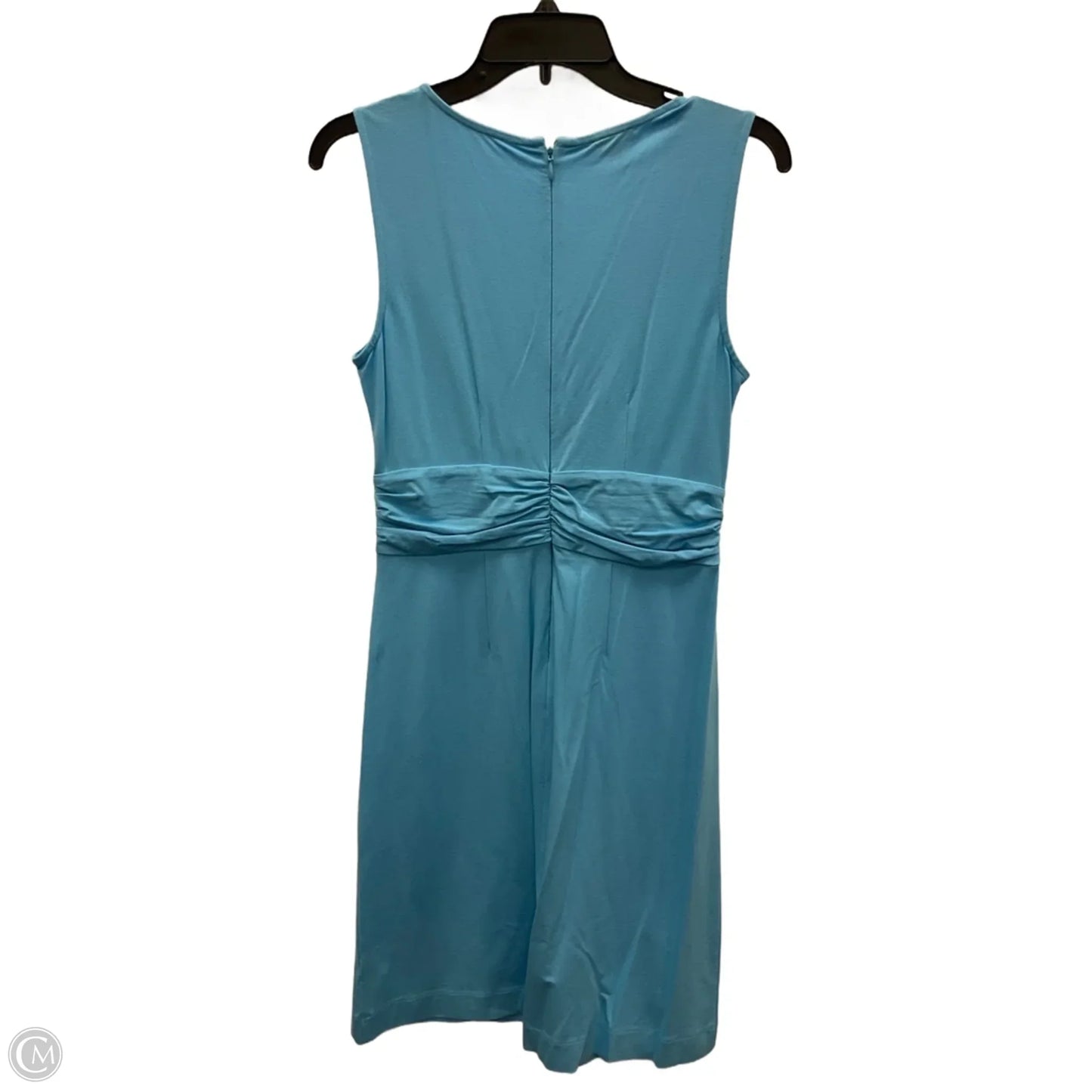 Dress Casual Midi By Talbots In Blue, Size: S