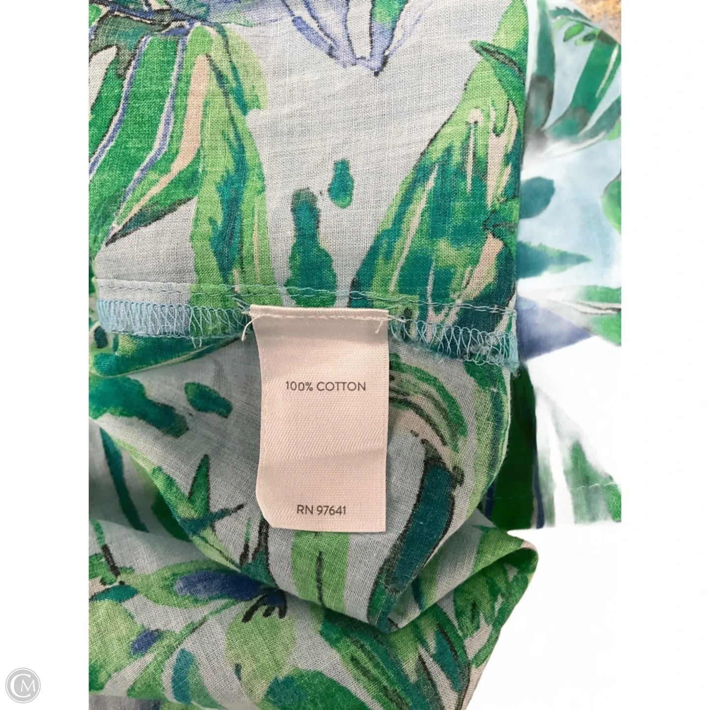 Top Short Sleeve By J. Jill In Blue, Size: Xl