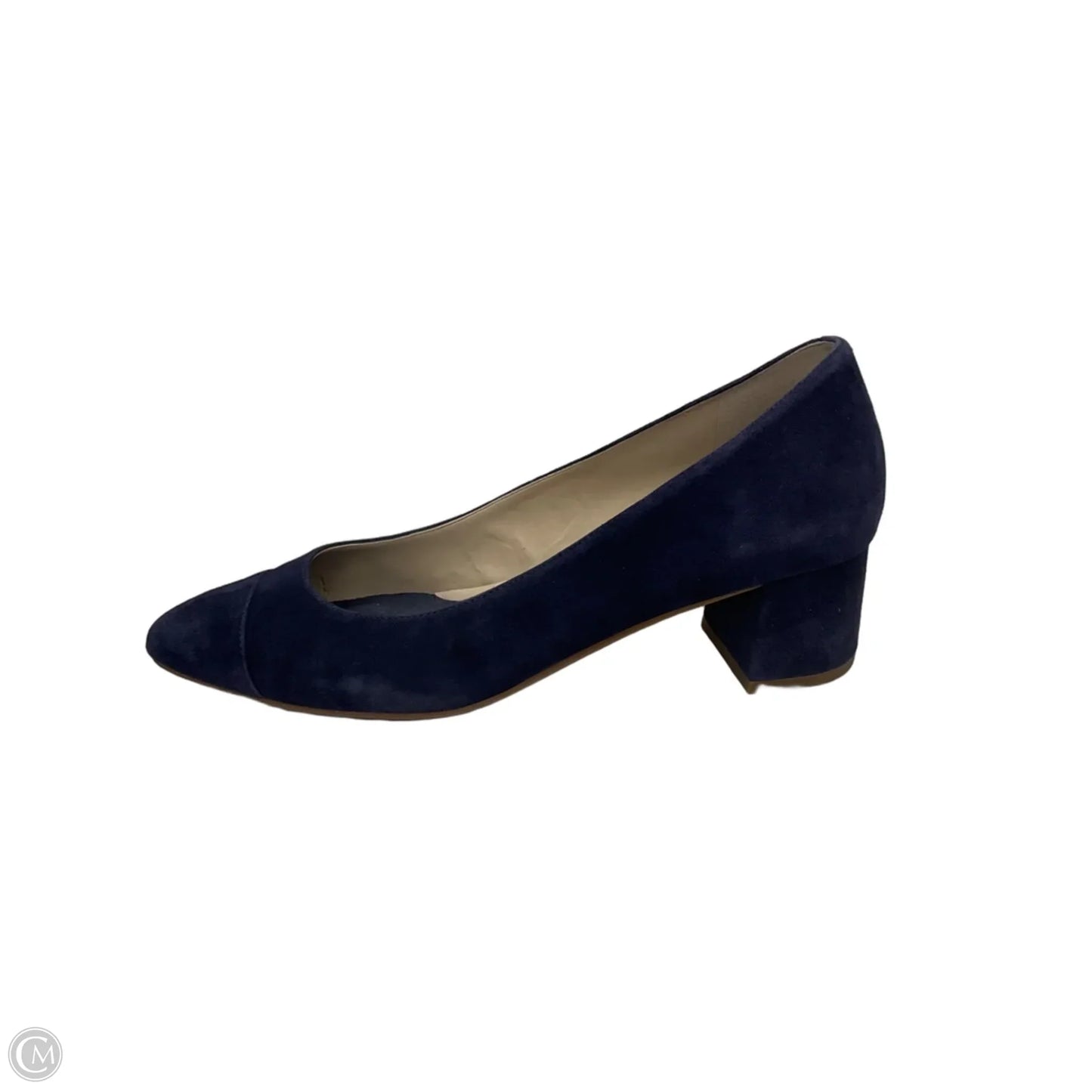 Shoes Heels Block By Cole-haan In Blue, Size: 9.5
