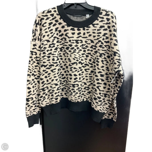Sweater By T Tahari In Animal Print, Size: L