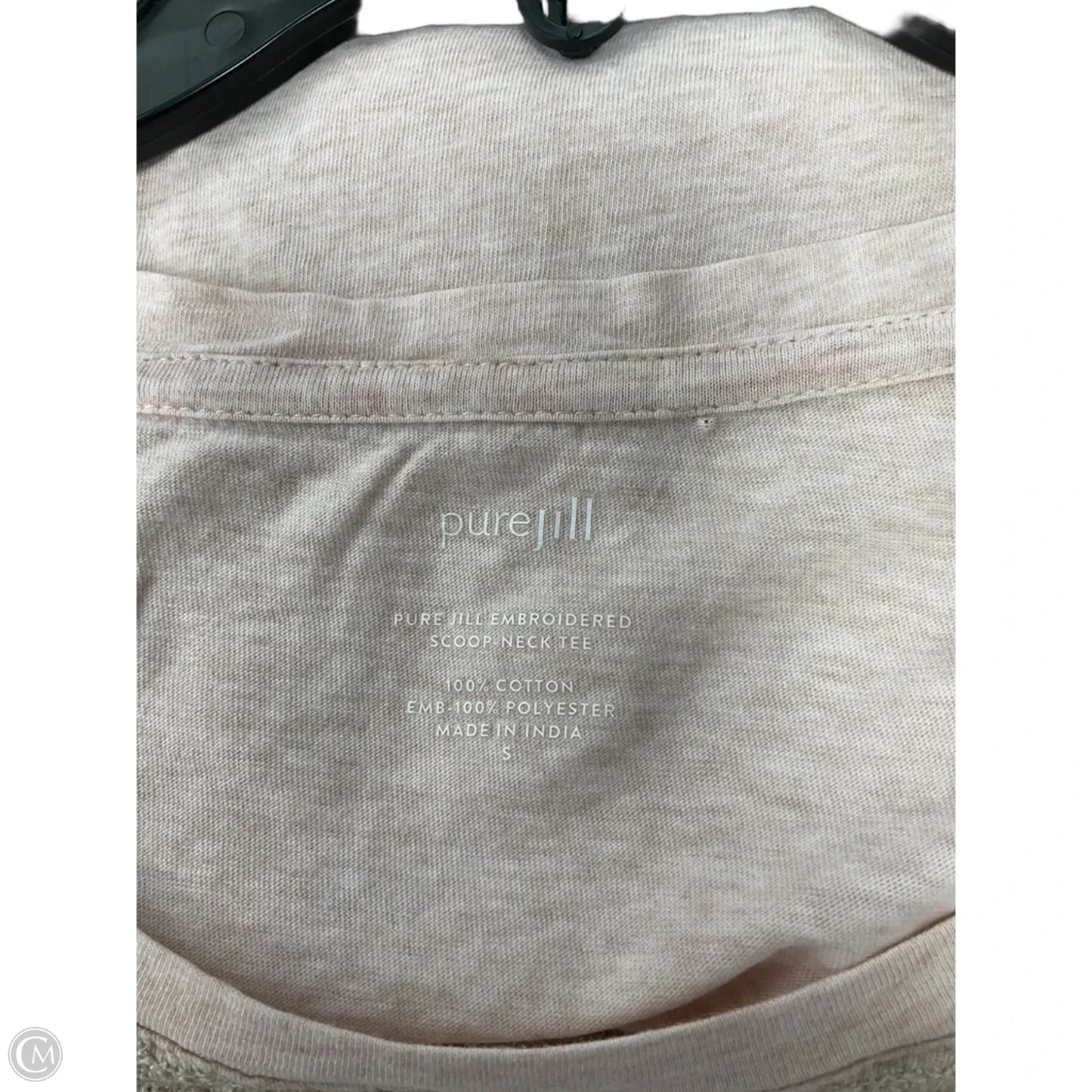 Top Short Sleeve By Pure Jill In Pink, Size: L