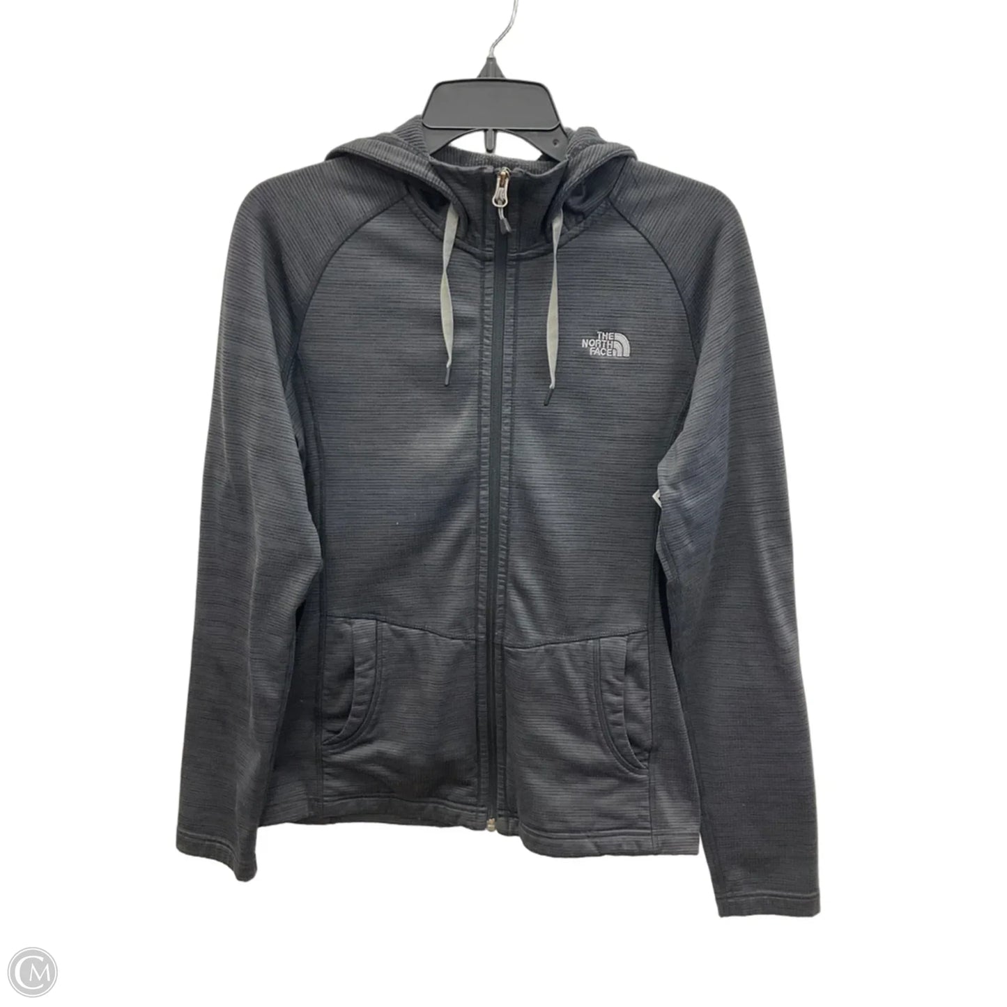Athletic Jacket By The North Face In Grey, Size: M