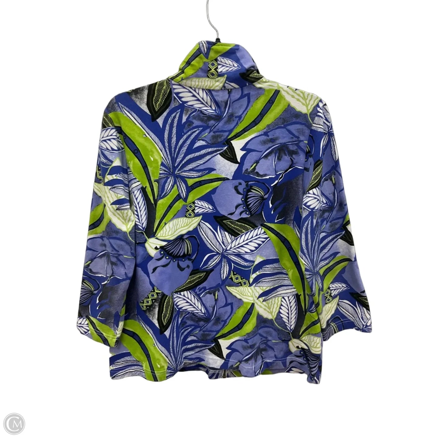 Jacket Other By Chicos In Blue, Size: Xs