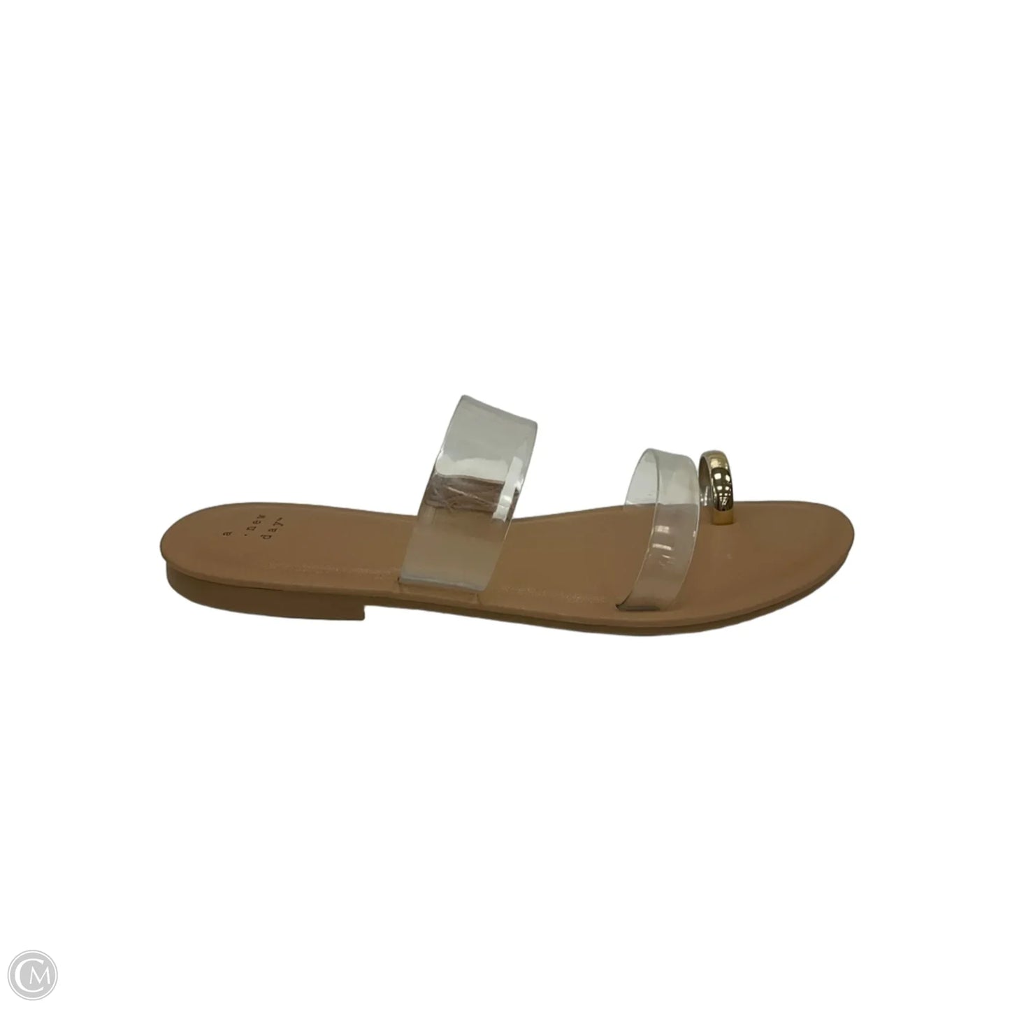 Sandals Flats By A New Day In Beige, Size: 9