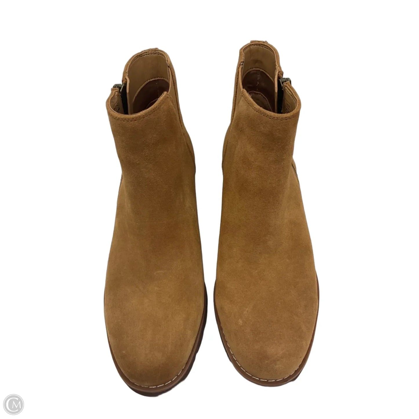 Shoes Heels Platform By Vionic In Tan, Size: 6