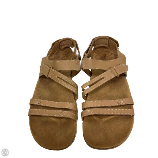 Sandals Flats By Merrell In Brown, Size: 10