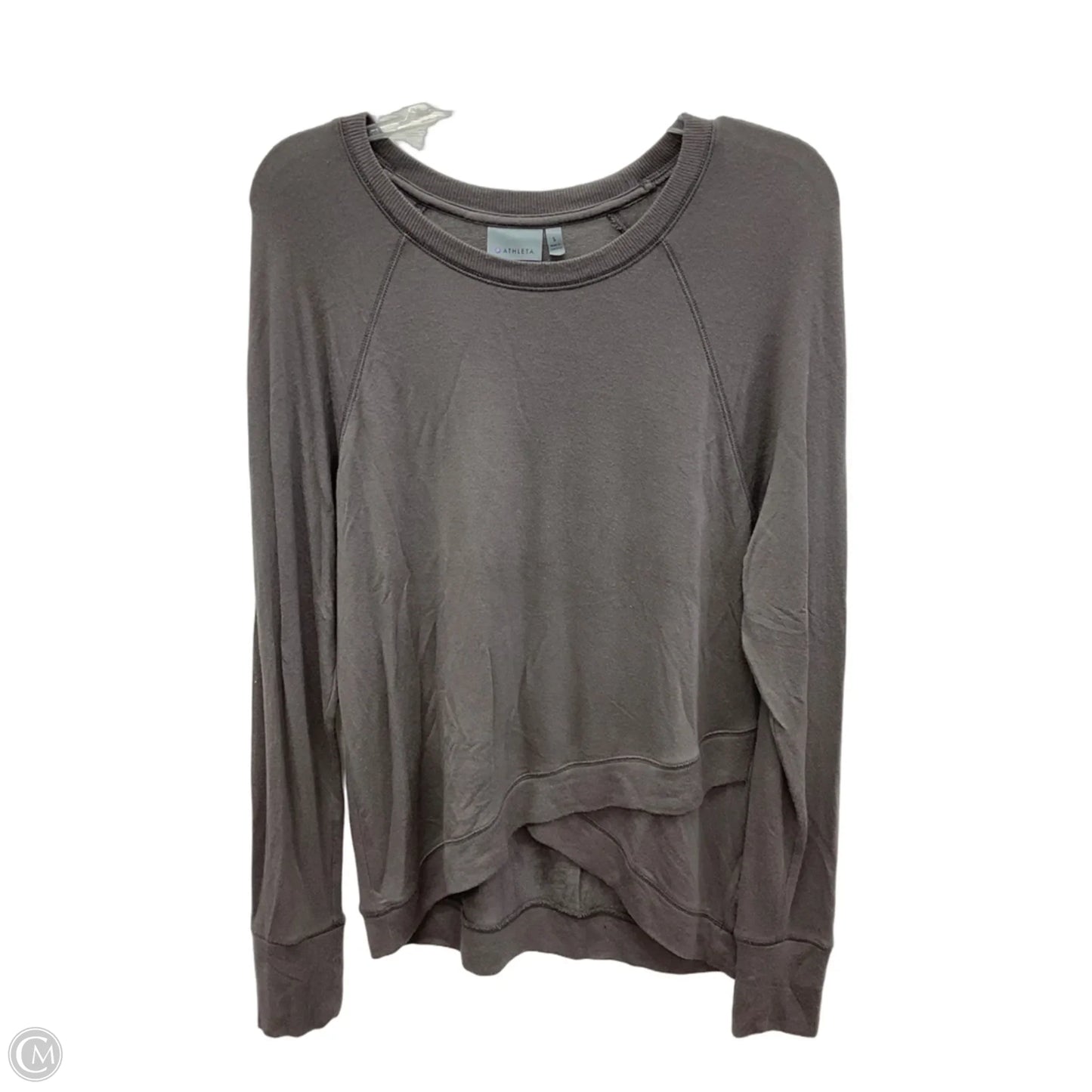 Athletic Top Long Sleeve Crewneck By Athleta In Purple, Size: S