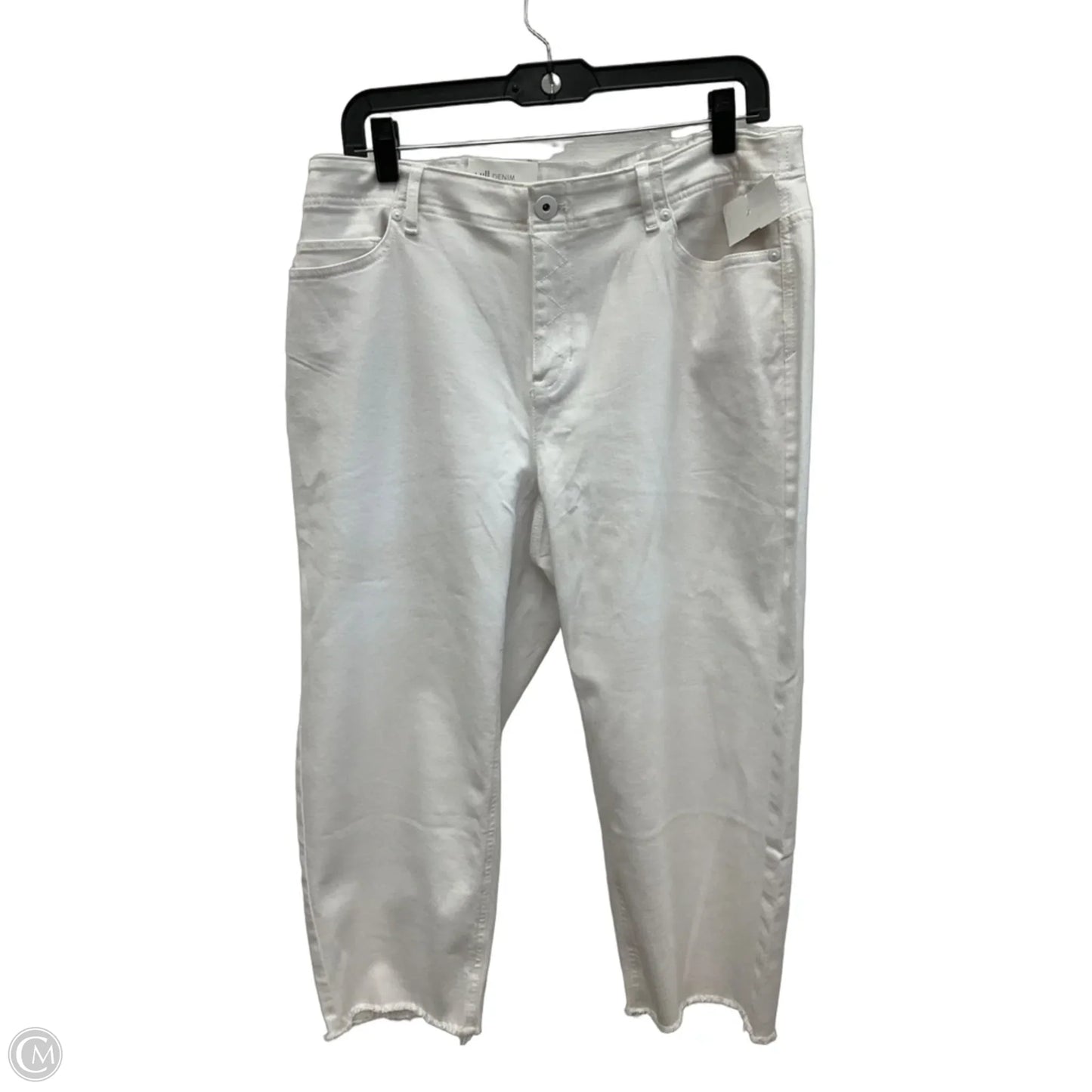 Jeans Skinny By J. Jill In White, Size: 16