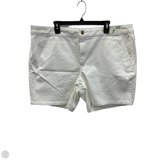 Shorts By Ana In White, Size: 20