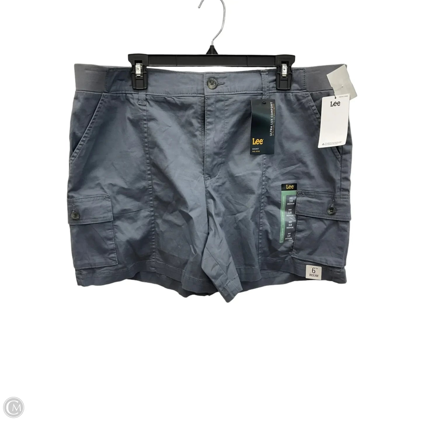 Shorts By Lee In Blue, Size: 18