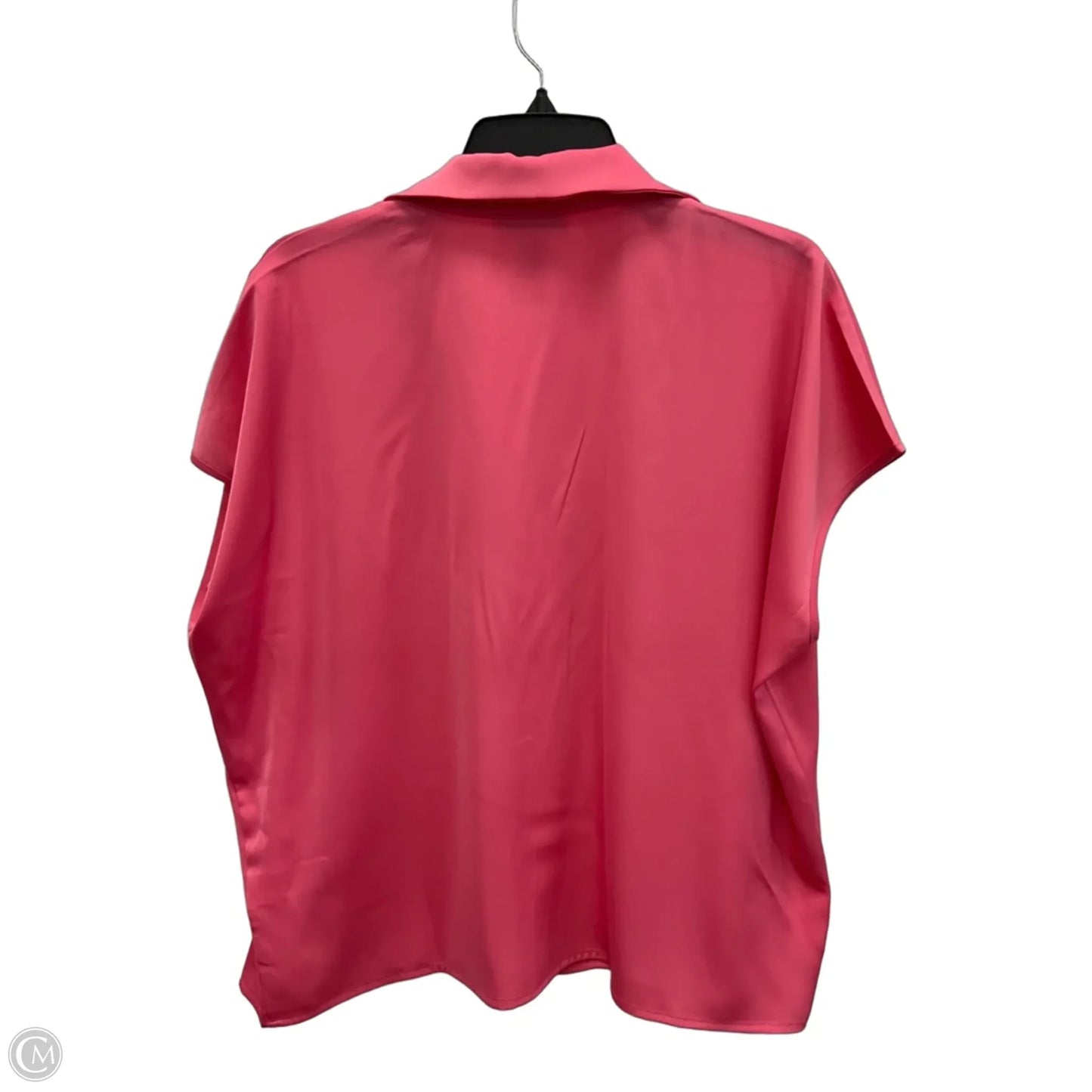 Blouse Short Sleeve By Rachel Zoe In Pink, Size: Xl