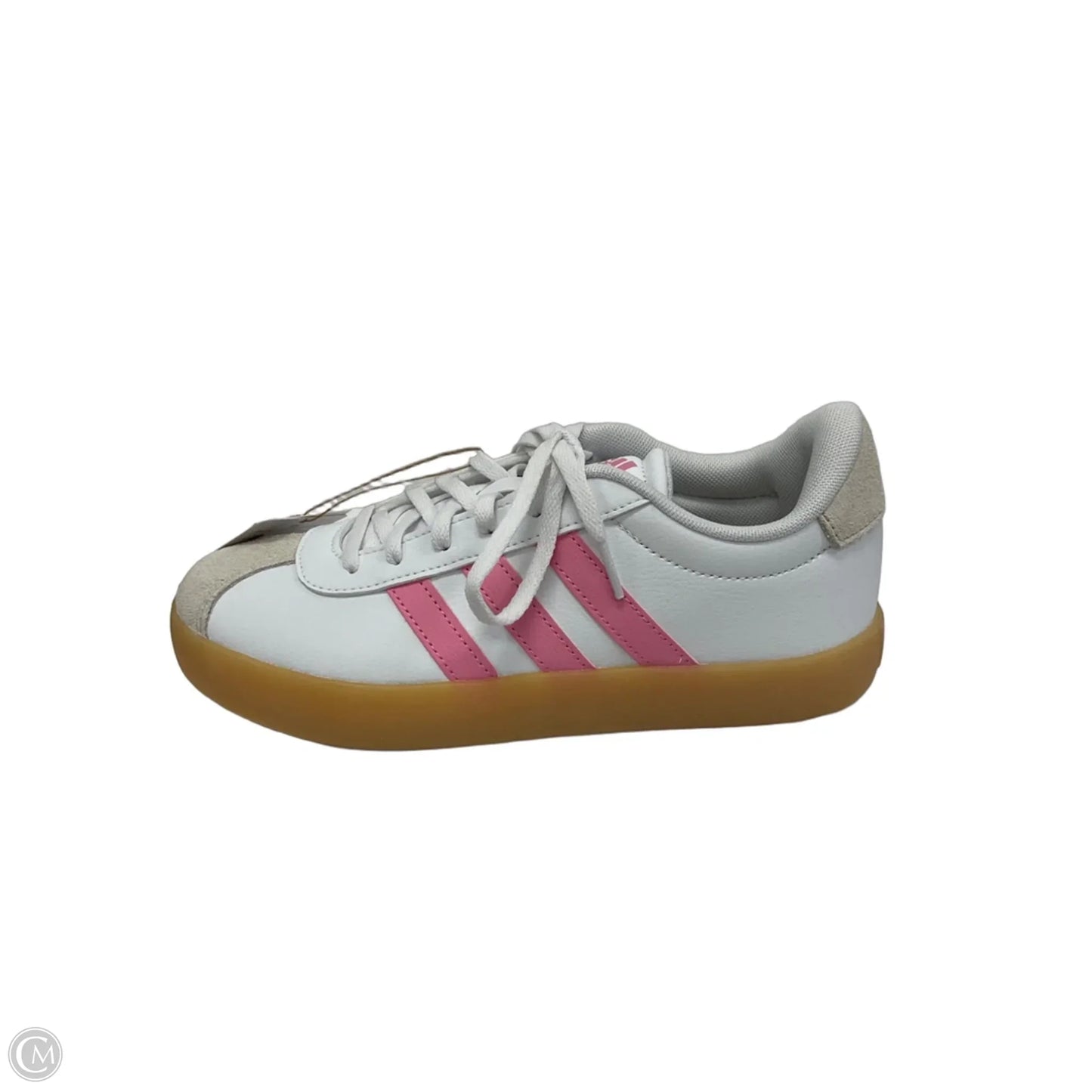 Shoes Athletic By Adidas In Pink & White, Size: 5