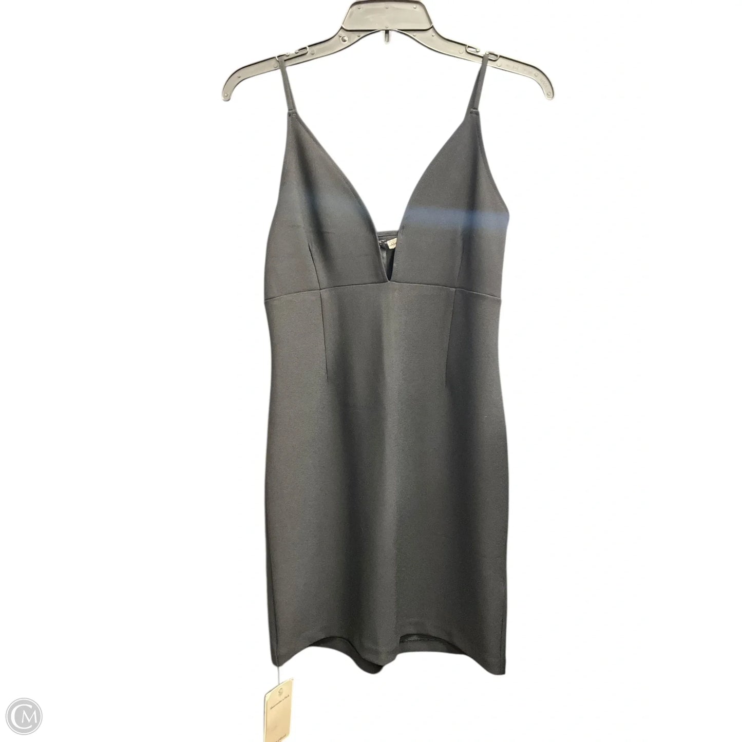 Dress Casual Midi By Abercrombie And Fitch In Black, Size: S