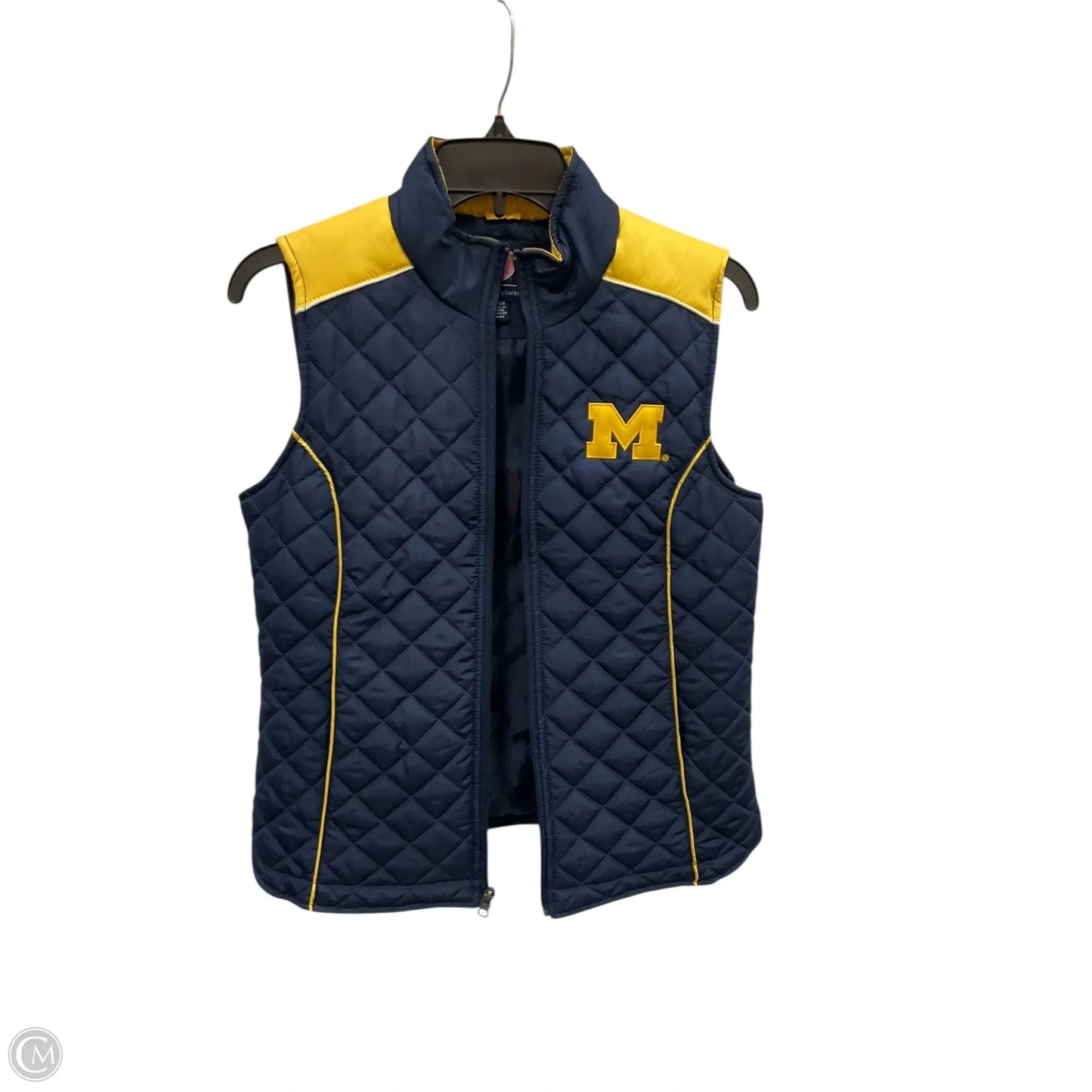 Vest Puffer & Quilted By Clothes Mentor In Blue, Size: S