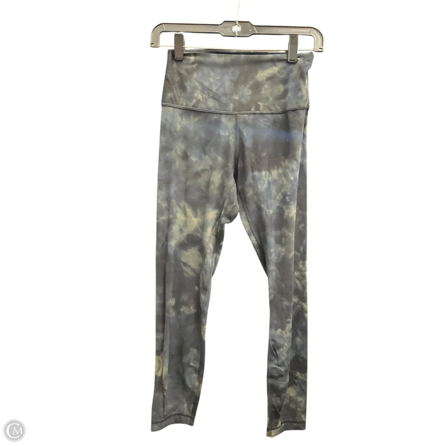 Athletic Leggings By Lululemon In Tie Dye Print, Size: S