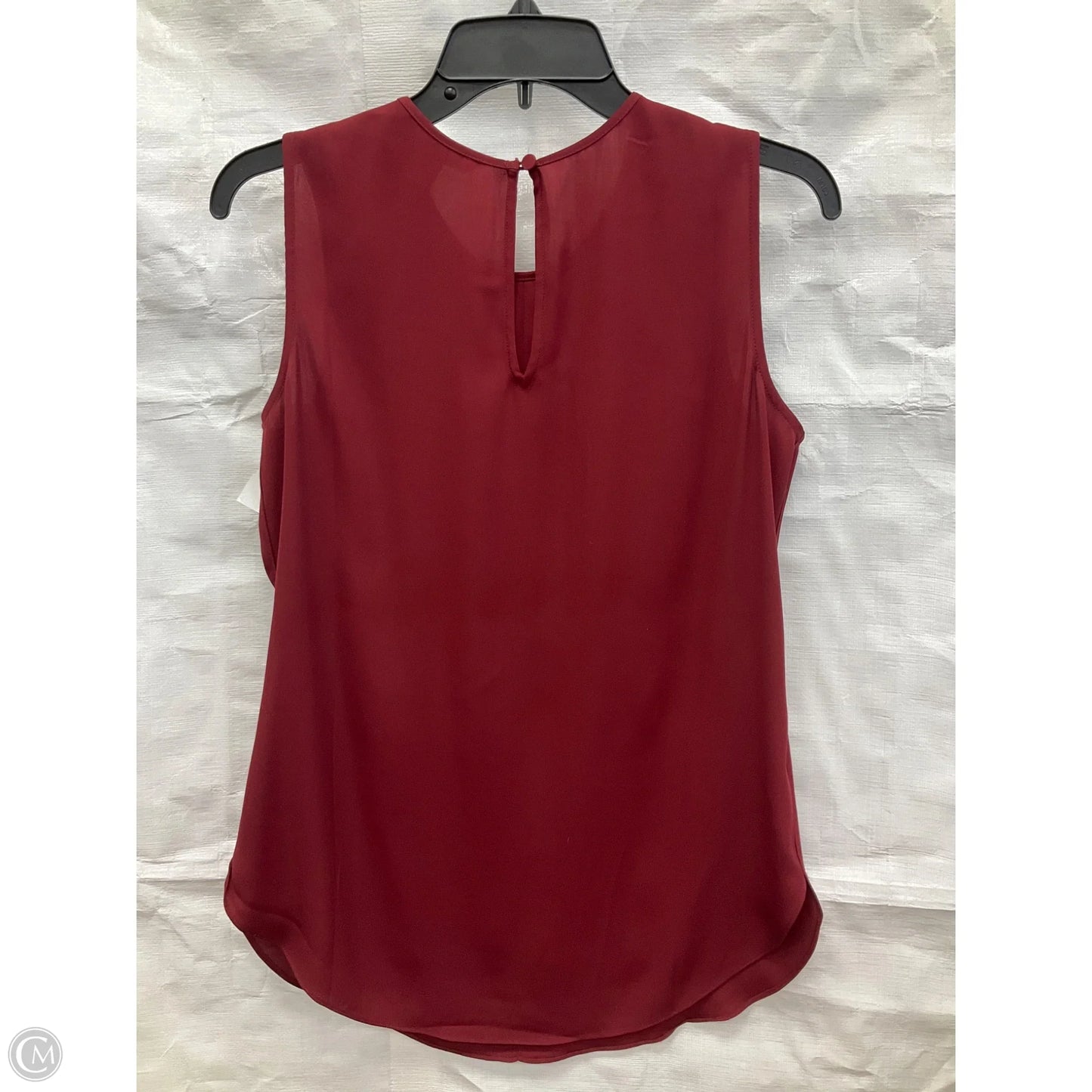 Top Sleeveless By White House Black Market In Red, Size: Xs