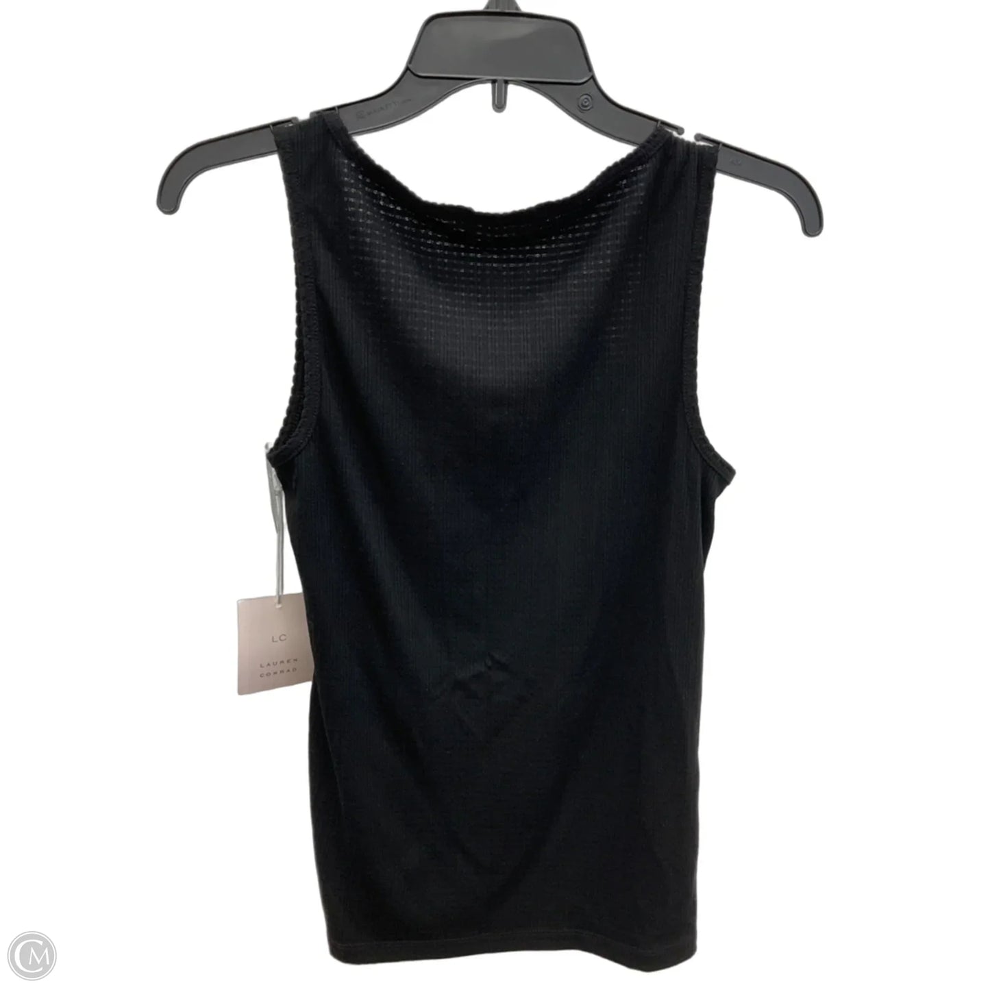 Top Sleeveless By Lc Lauren Conrad In Black, Size: S
