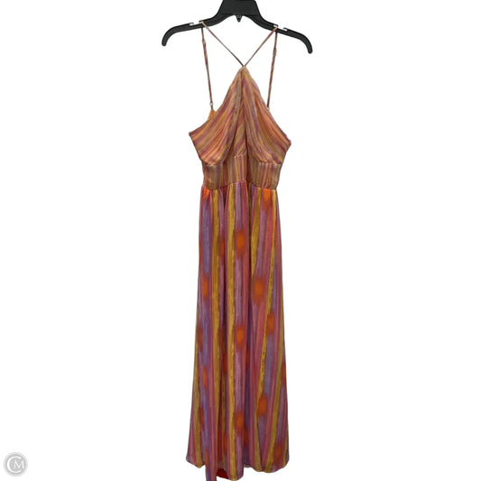 Dress Casual Maxi By Francesca's In Multi-colored, Size: L