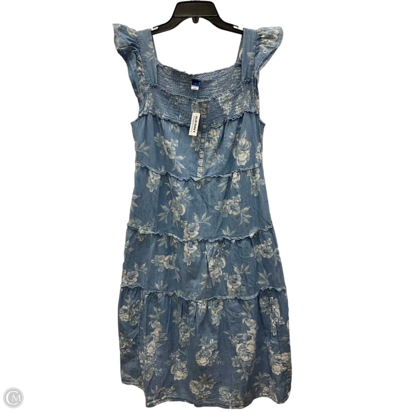Dress Casual Maxi By Old Navy In Blue, Size: S