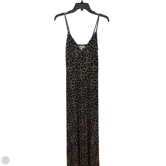 Dress Casual Maxi By Michael By Michael Kors In Brown, Size: S