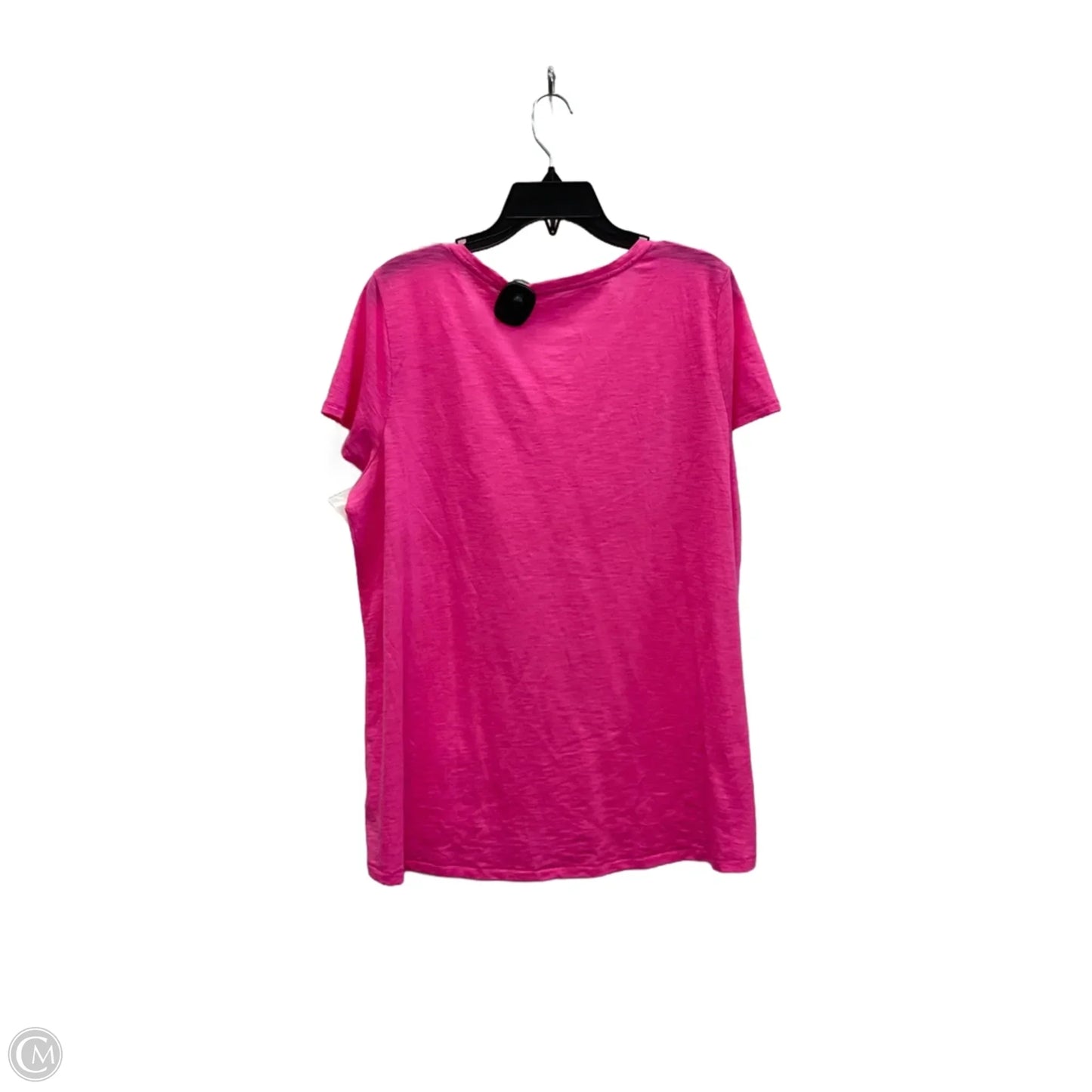 Top Short Sleeve Designer By Lilly Pulitzer In Pink, Size: Xxl