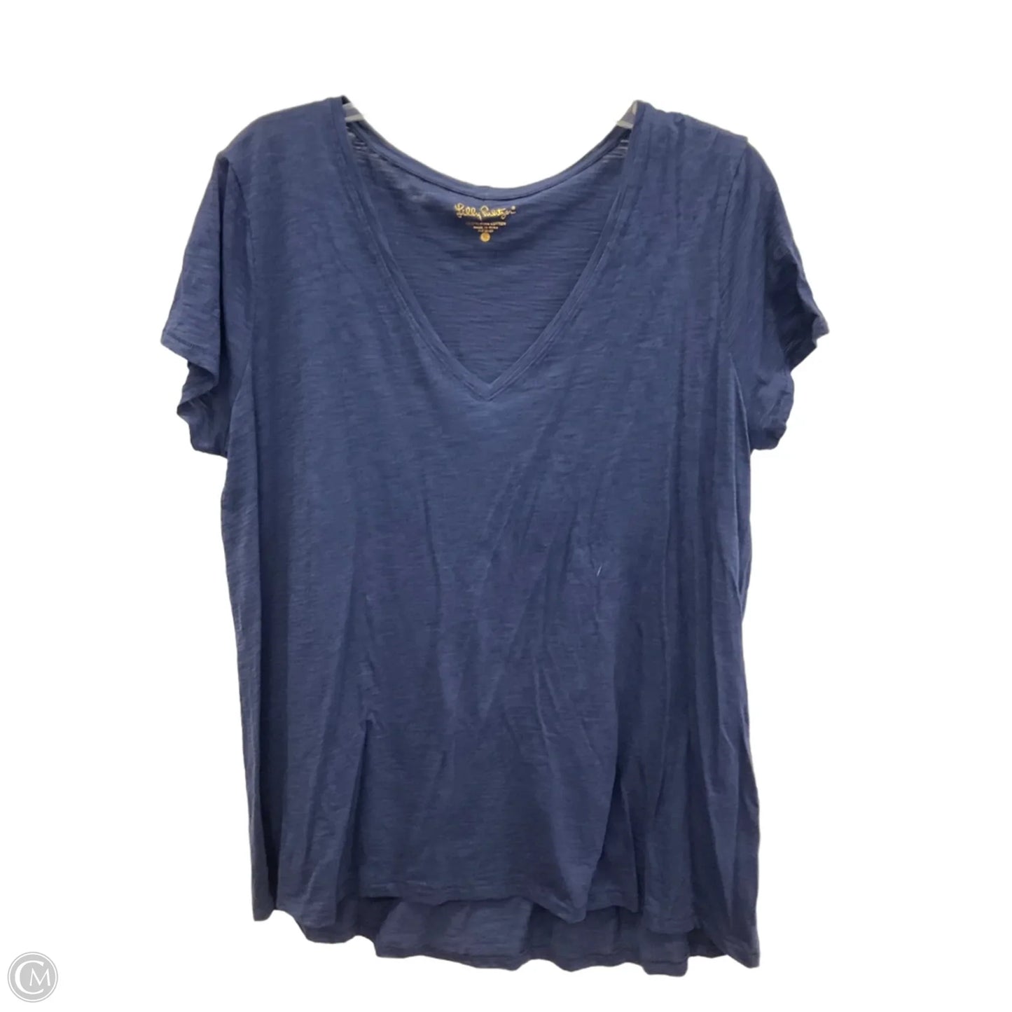 Top Sleeveless Designer By Lilly Pulitzer In Navy, Size: Xl