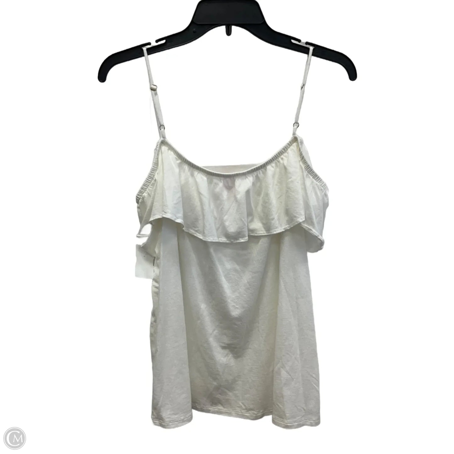 Top Sleeveless Designer By Lilly Pulitzer In White, Size: Xl