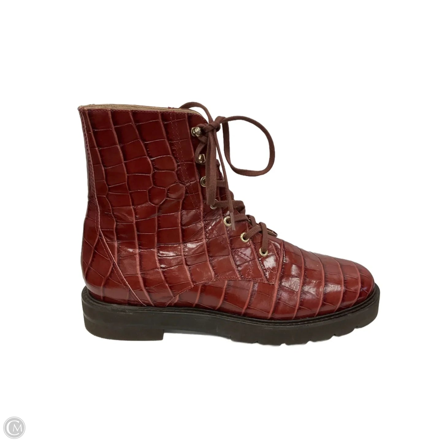 Boots Designer By Stuart Weitzman In Red, Size: 11